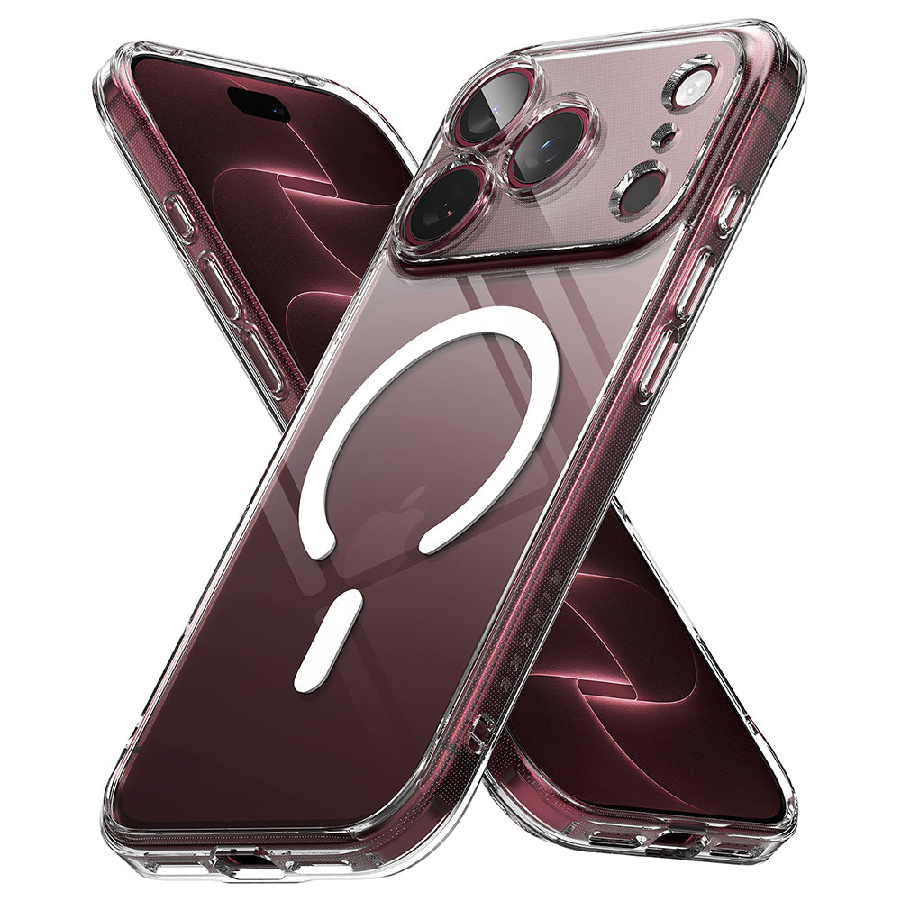 Funda MagSafe para Apple iPhone 18 Pro / 17 Pro, Ringke, Fusion, Transparente