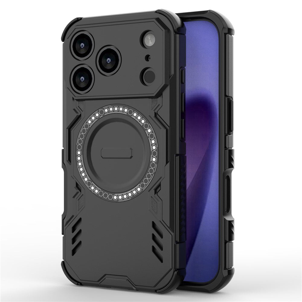 Funda MagSafe para Apple iPhone 18 Pro / 17 Pro, Techsuit, ArmorMag, Negra