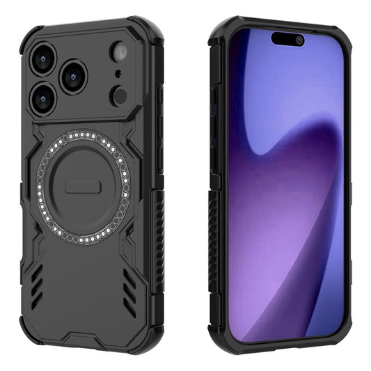 Funda MagSafe para Apple iPhone 18 Pro / 17 Pro, Techsuit, ArmorMag, Negra