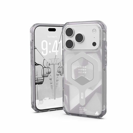 Funda MagSafe para Apple iPhone 18 Pro / 17 Pro, Urban Armor Gear, Plyo, Plateada