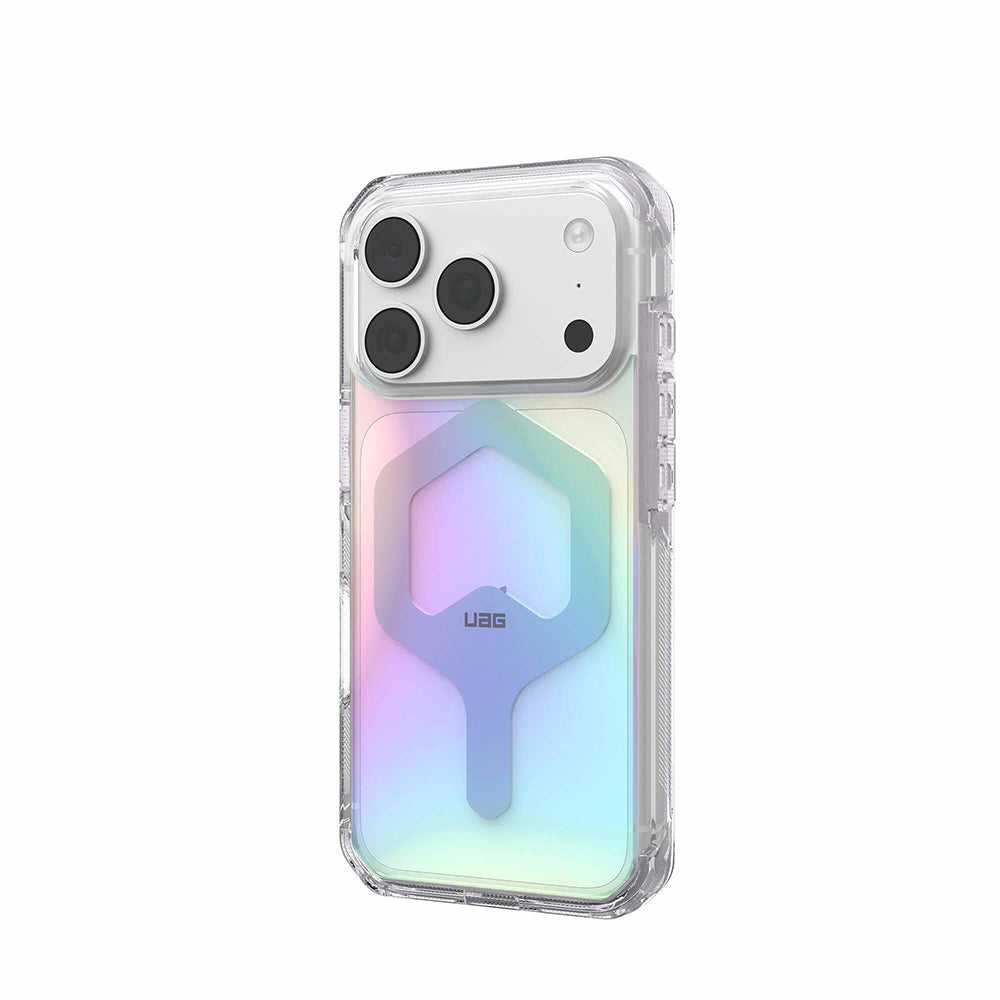 Funda MagSafe para Apple iPhone 18 Pro / 17 Pro, Urban Armor Gear, Plyo, Iridiscente