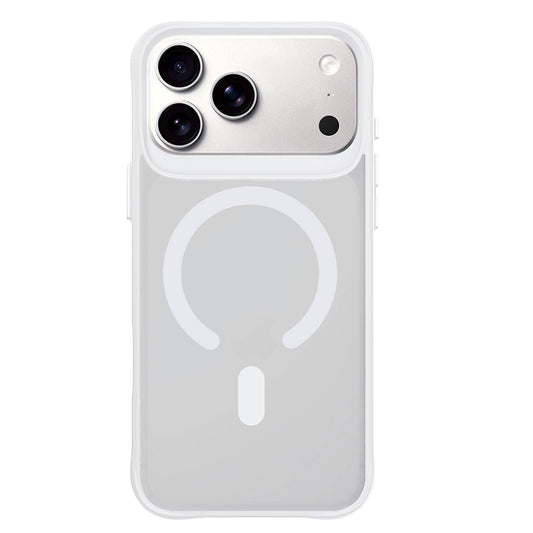 Funda MagSafe para Apple iPhone 18 Pro Max / 17 Pro Max, 3MK, Smoke MagCase, blanca