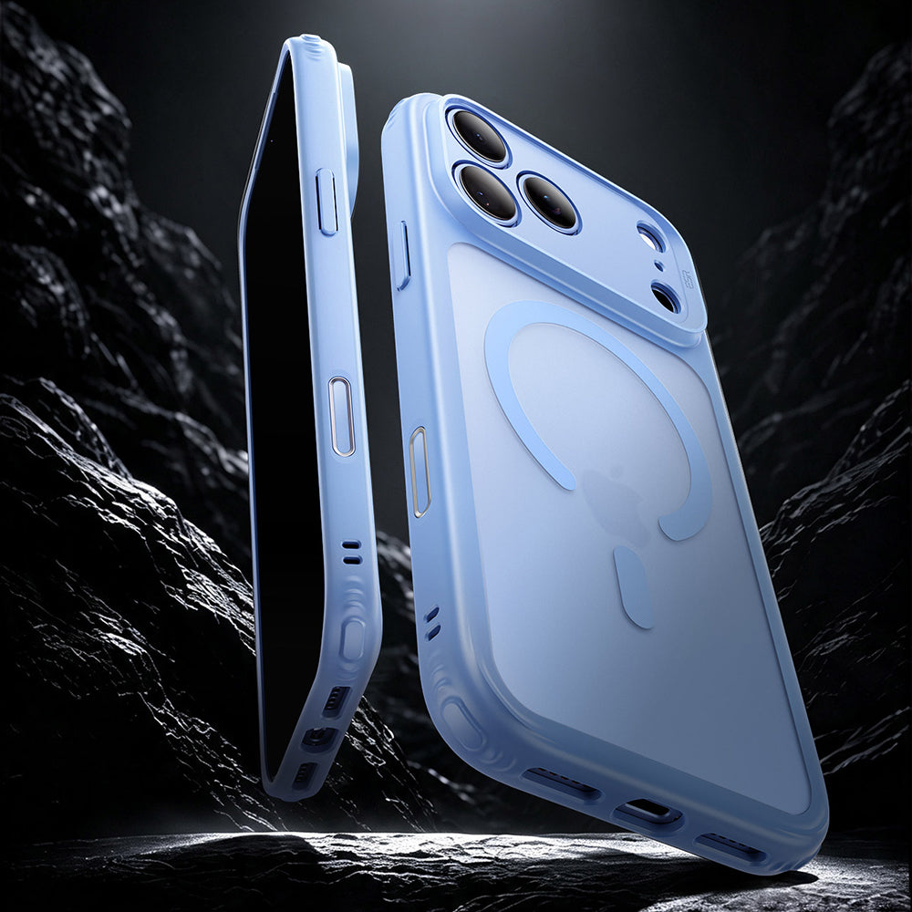 Funda MagSafe para Apple iPhone 18 Pro Max / 17 Pro Max, ESR, Classic Hybrid, Azul Satinado