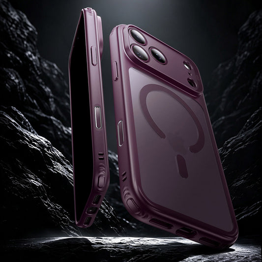 Funda MagSafe para Apple iPhone 18 Pro Max / 17 Pro Max, ESR, Classic Hybrid, Burdeos Oscuro Satinado
