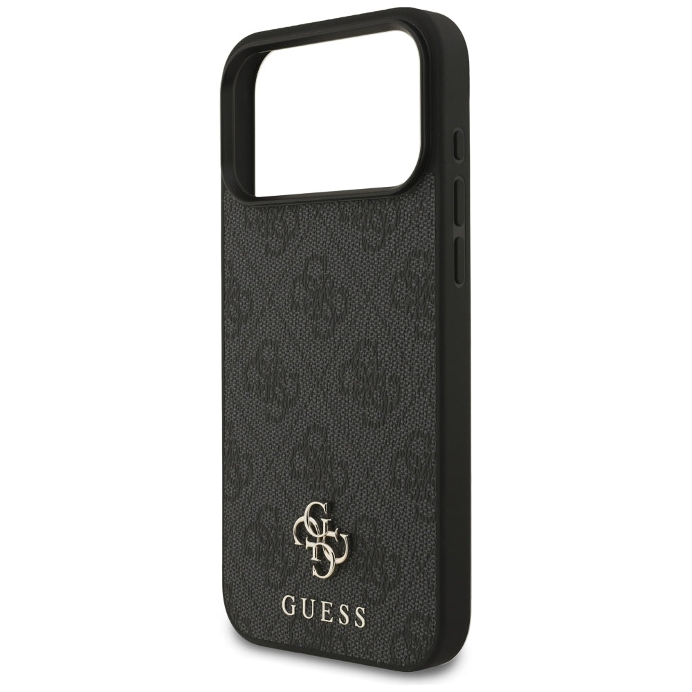 Funda MagSafe para Apple iPhone 18 Pro Max / 17 Pro Max, Guess, 4G Small and Classic, Negra