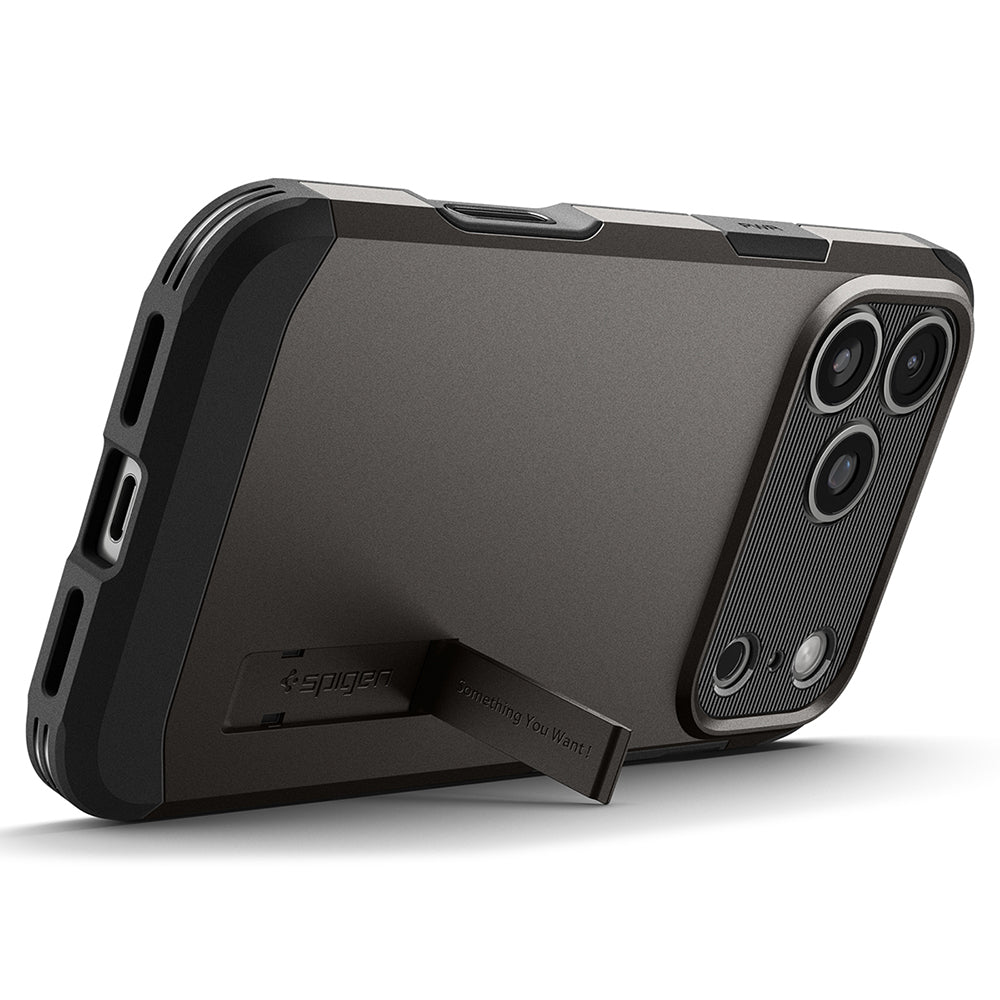 MagSafe Case for Apple iPhone 18 Pro Max / 17 Pro Max, Spigen, Tough Armor T, Gray ACS12137
