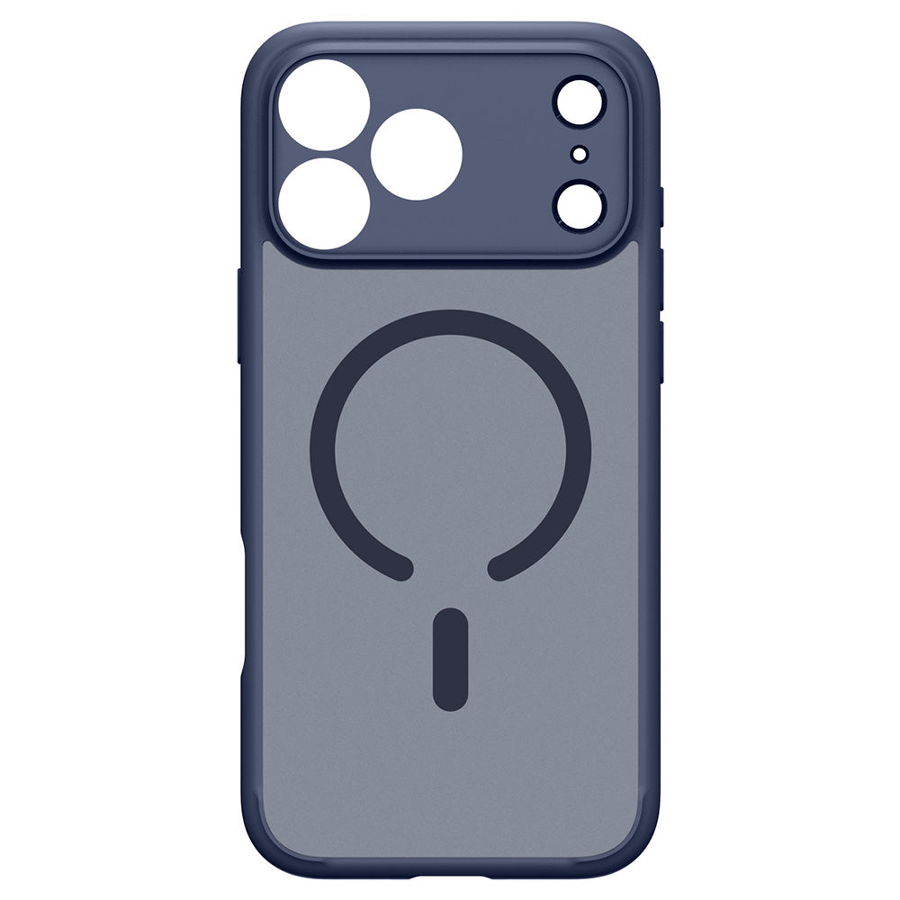 Funda MagSafe para Apple iPhone 18 Pro Max / 17 Pro Max, Spigen, Ultra Hybrid, Azul Marino Satinado ACS11918