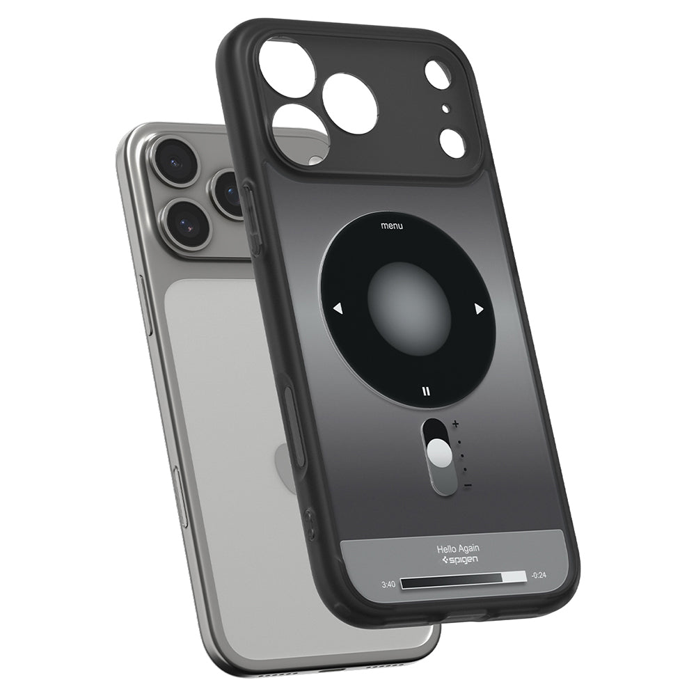 Funda MagSafe para Apple iPhone 18 Pro Max / 17 Pro Max, Spigen, Ultra Hybrid Classic, Negra ACS12131