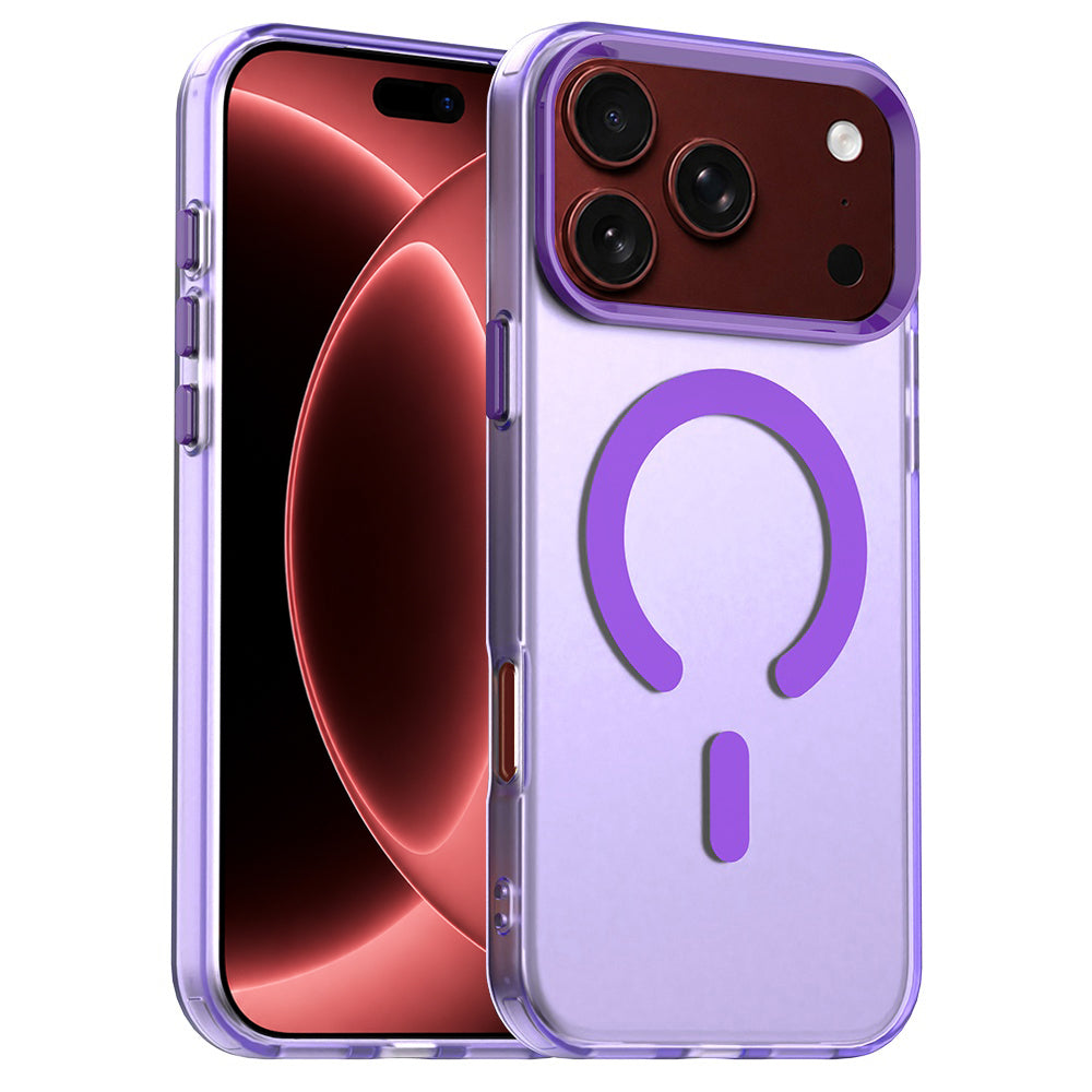 Funda MagSafe para Apple iPhone 18 Pro Max / 17 Pro Max, Techsuit, CandyCase, Morado