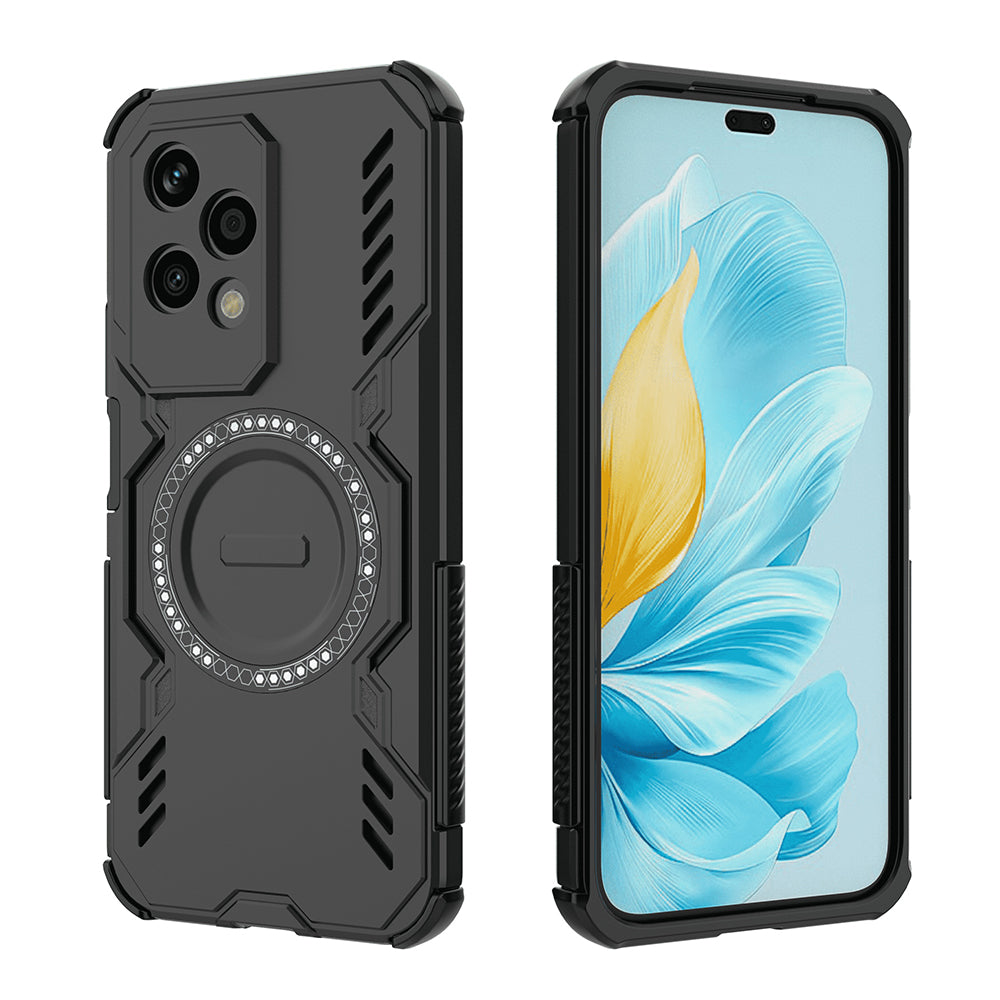 Funda MagSafe para Honor 200 Lite, Techsuit, ArmorMag, Negra