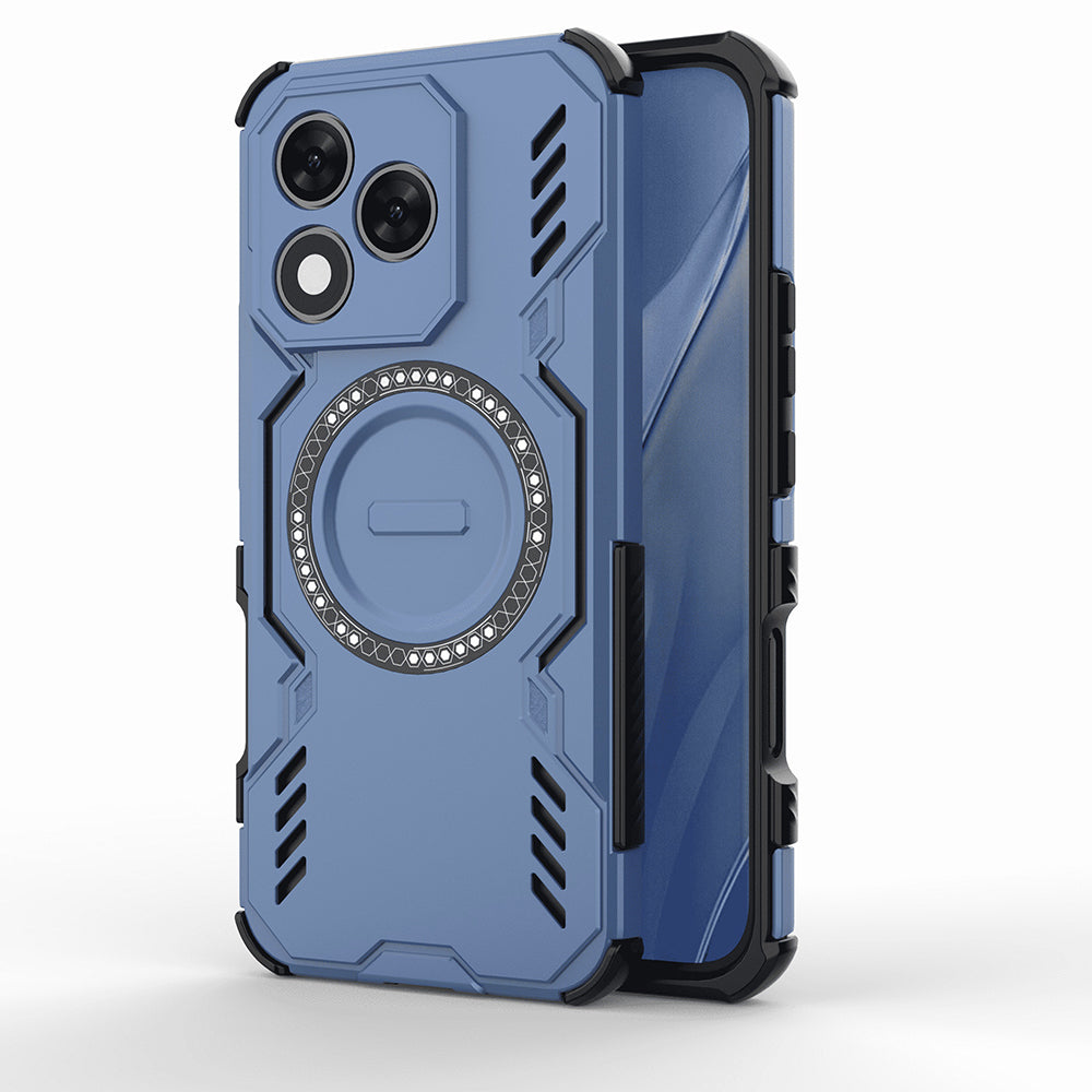 Funda MagSafe para Honor 400 Lite, Techsuit, ArmorMag, Azul