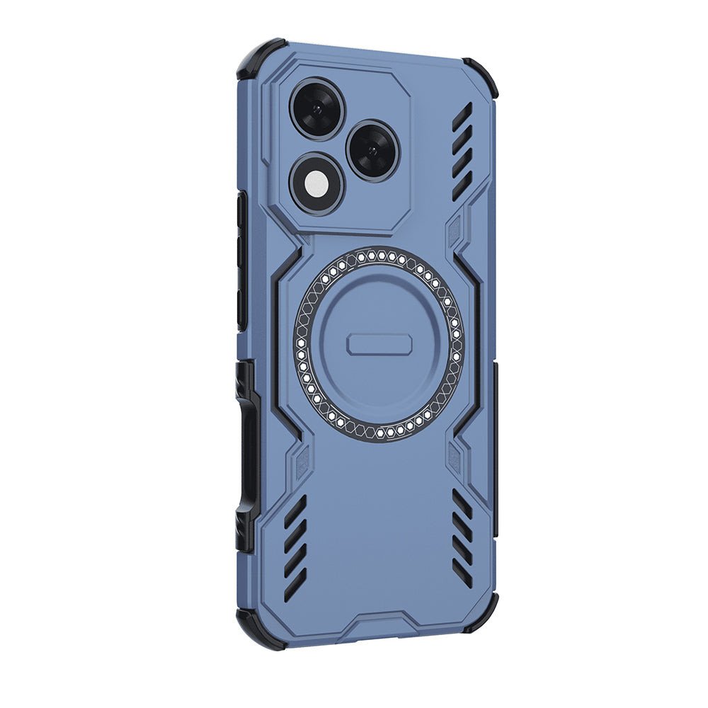 Funda MagSafe para Honor 400 Lite, Techsuit, ArmorMag, Azul