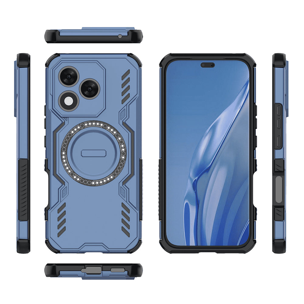 Funda MagSafe para Honor 400 Lite, Techsuit, ArmorMag, Azul
