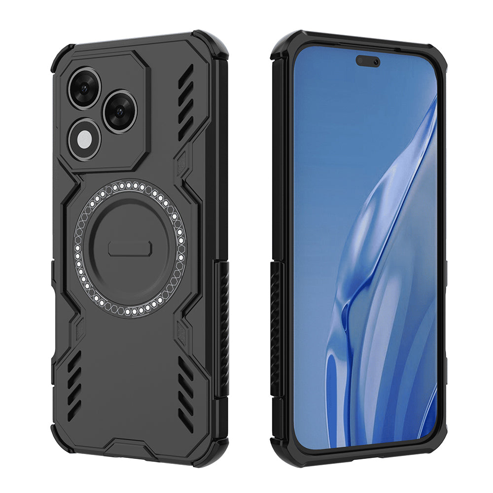 Funda MagSafe para Honor 400 Lite, Techsuit, ArmorMag, Negra