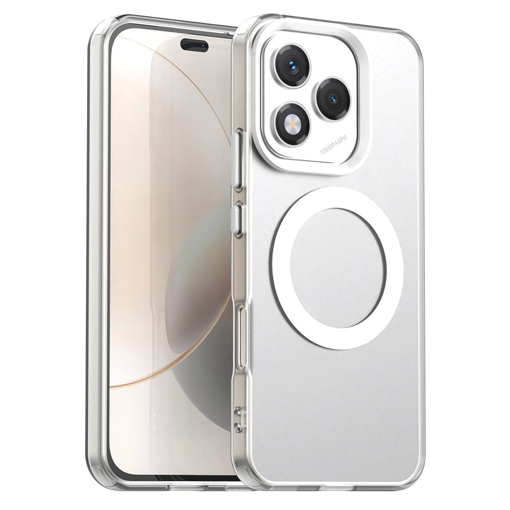 Funda MagSafe para Honor 400 Lite, Techsuit, CandyCase, Blanca