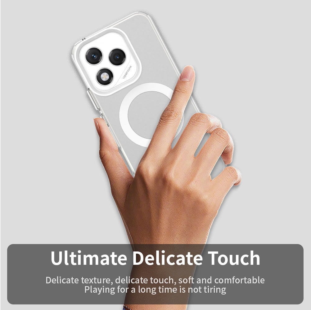 Funda MagSafe para Honor 400 Lite, Techsuit, CandyCase, Blanca