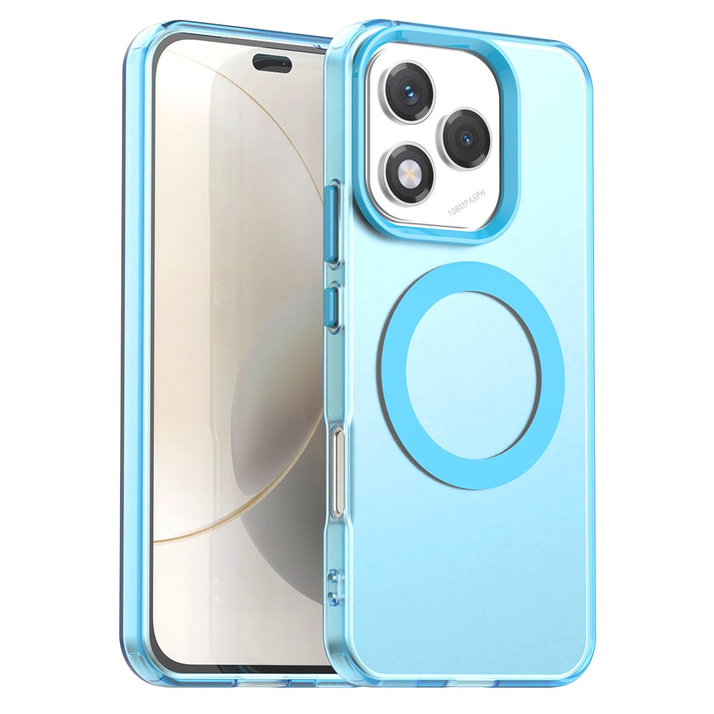 Funda MagSafe para Honor 400 Lite, Techsuit, CandyCase, Azul