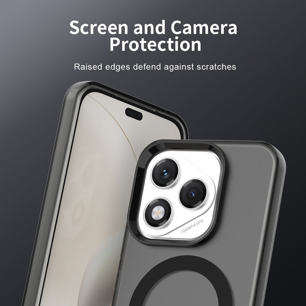 Funda MagSafe para Honor 400 Lite, Techsuit, CandyCase, Negra