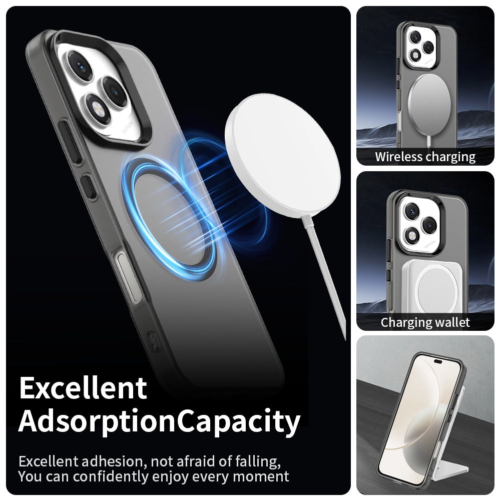 Funda MagSafe para Honor 400 Lite, Techsuit, CandyCase, Negra