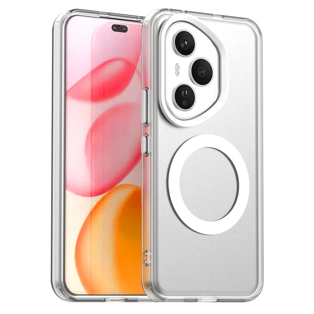 Funda MagSafe para Honor 400 Pro, Techsuit, CandyCase, Blanca