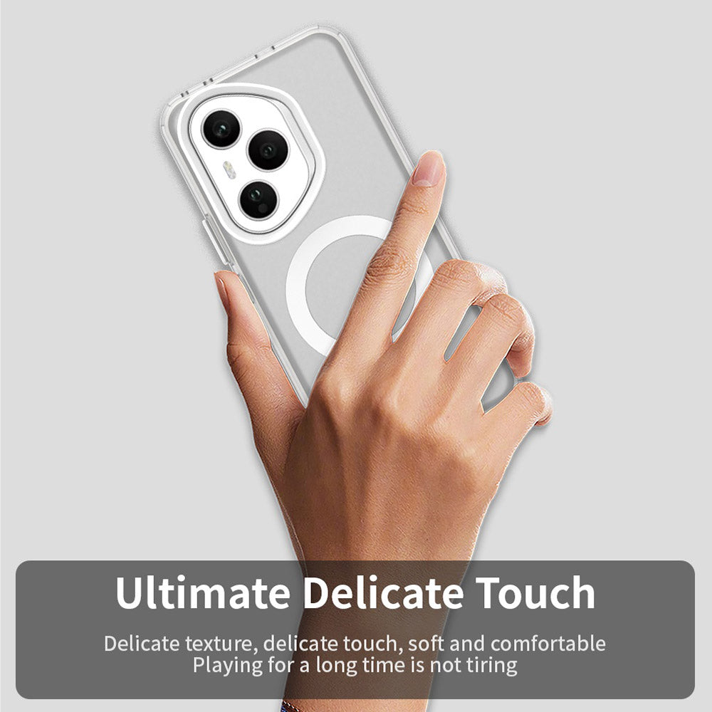 Funda MagSafe para Honor 400 Pro, Techsuit, CandyCase, Blanca