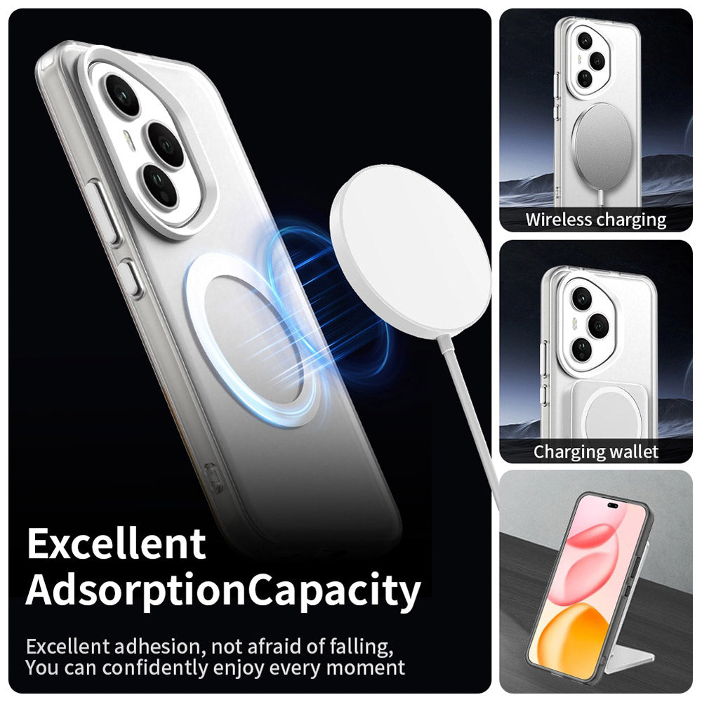 Funda MagSafe para Honor 400 Pro, Techsuit, CandyCase, Blanca
