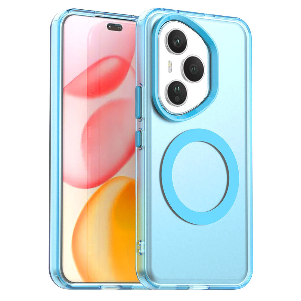 Funda MagSafe para Honor 400 Pro, Techsuit, CandyCase, Azul