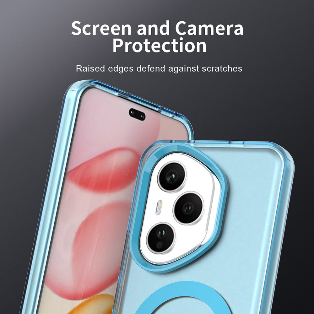 Funda MagSafe para Honor 400 Pro, Techsuit, CandyCase, Azul