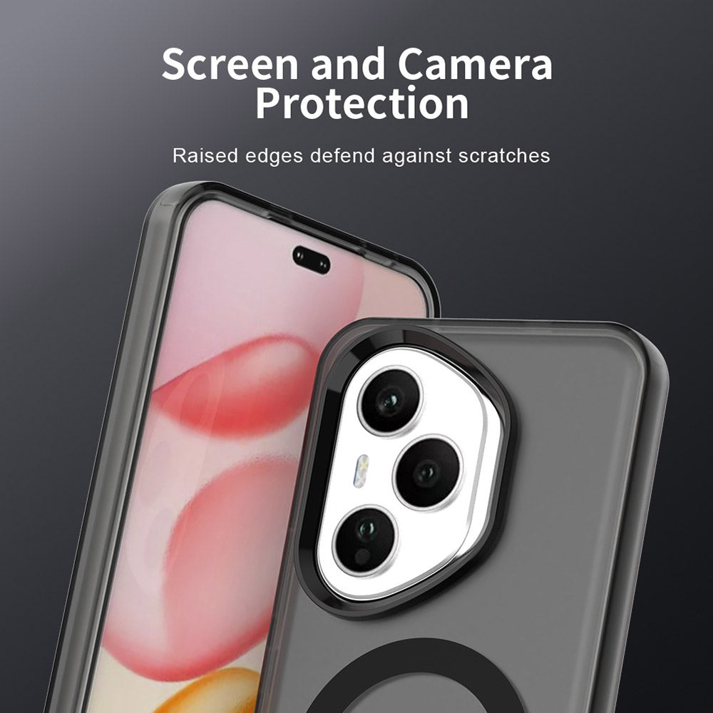 Funda MagSafe para Honor 400 Pro, Techsuit, CandyCase, Negra