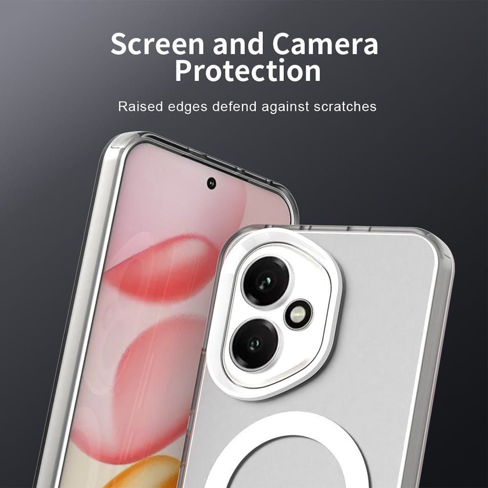 Funda MagSafe para Honor 400, Techsuit, CandyCase, Blanca
