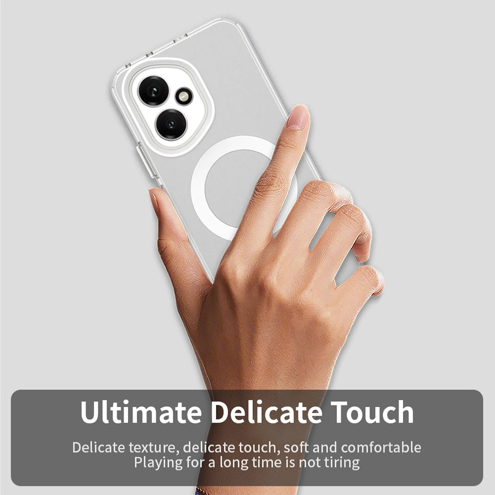 Funda MagSafe para Honor 400, Techsuit, CandyCase, Blanca
