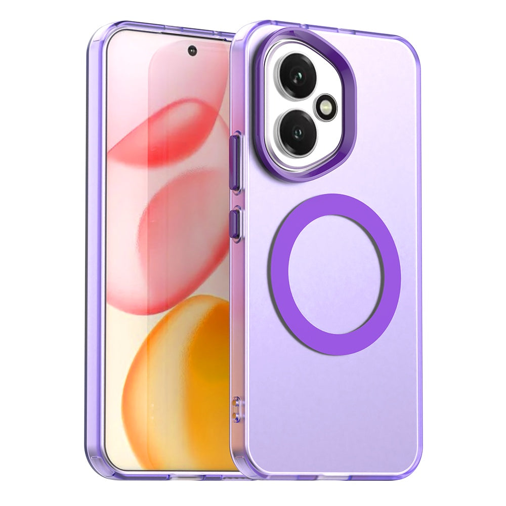 Funda MagSafe para Honor 400, Techsuit, CandyCase, Morado