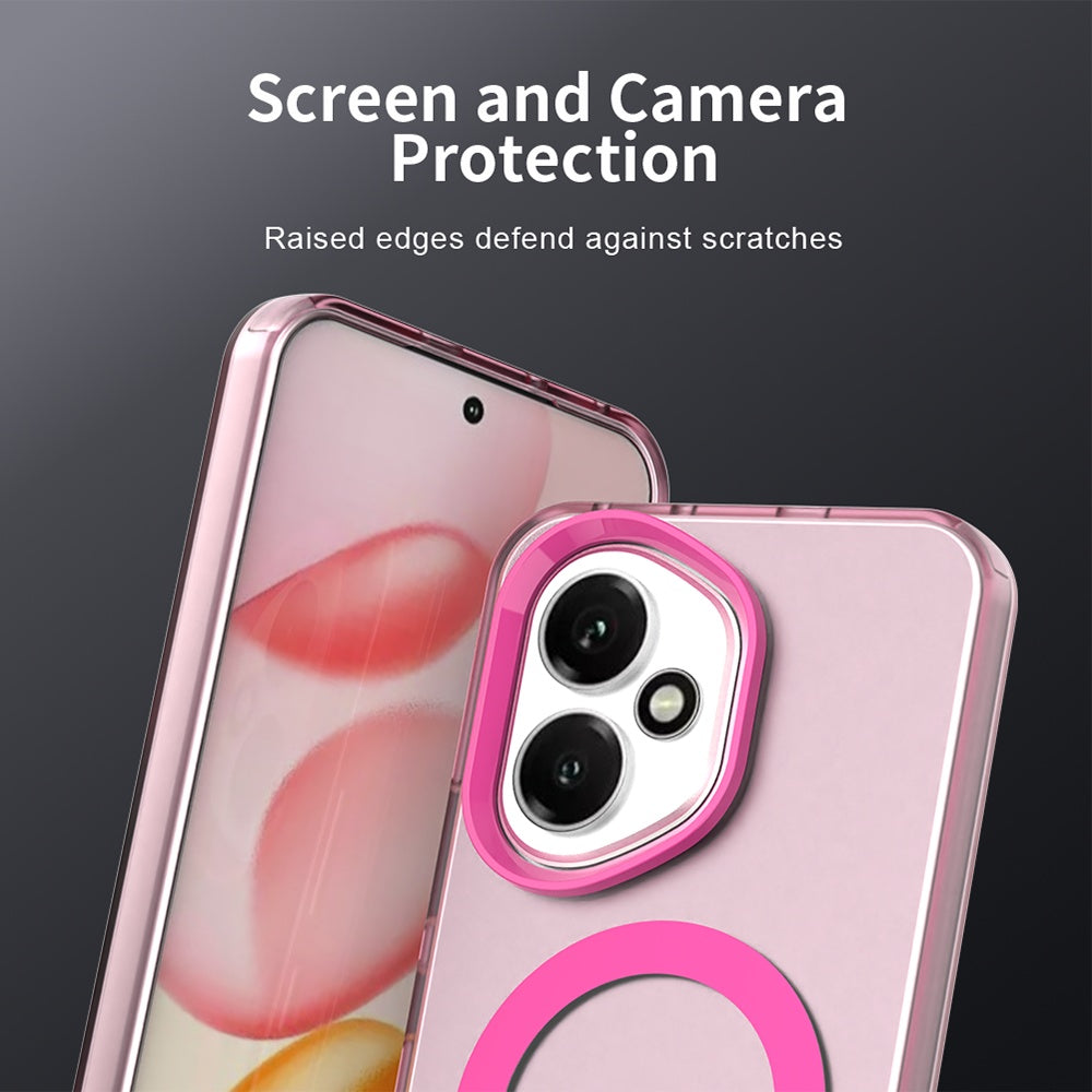 Funda MagSafe para Honor 400, Techsuit, CandyCase, Rosa
