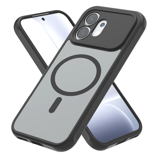 Funda MagSafe para Honor 600, Techsuit, HaloFrost II, Negra