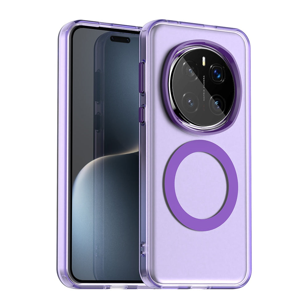 Funda MagSafe para Honor Magic7 Pro, Techsuit, CandyCase, Morado