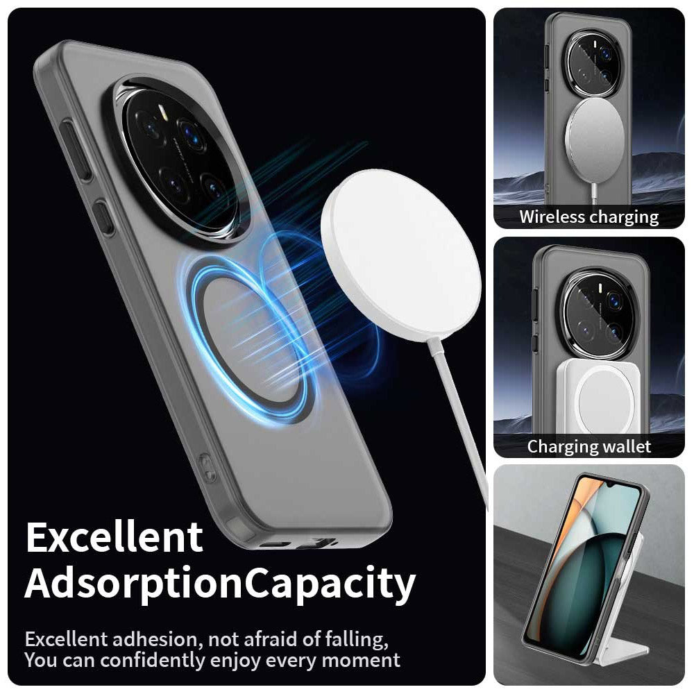 Funda MagSafe para Honor Magic7 Pro, Techsuit, CandyCase, Negra