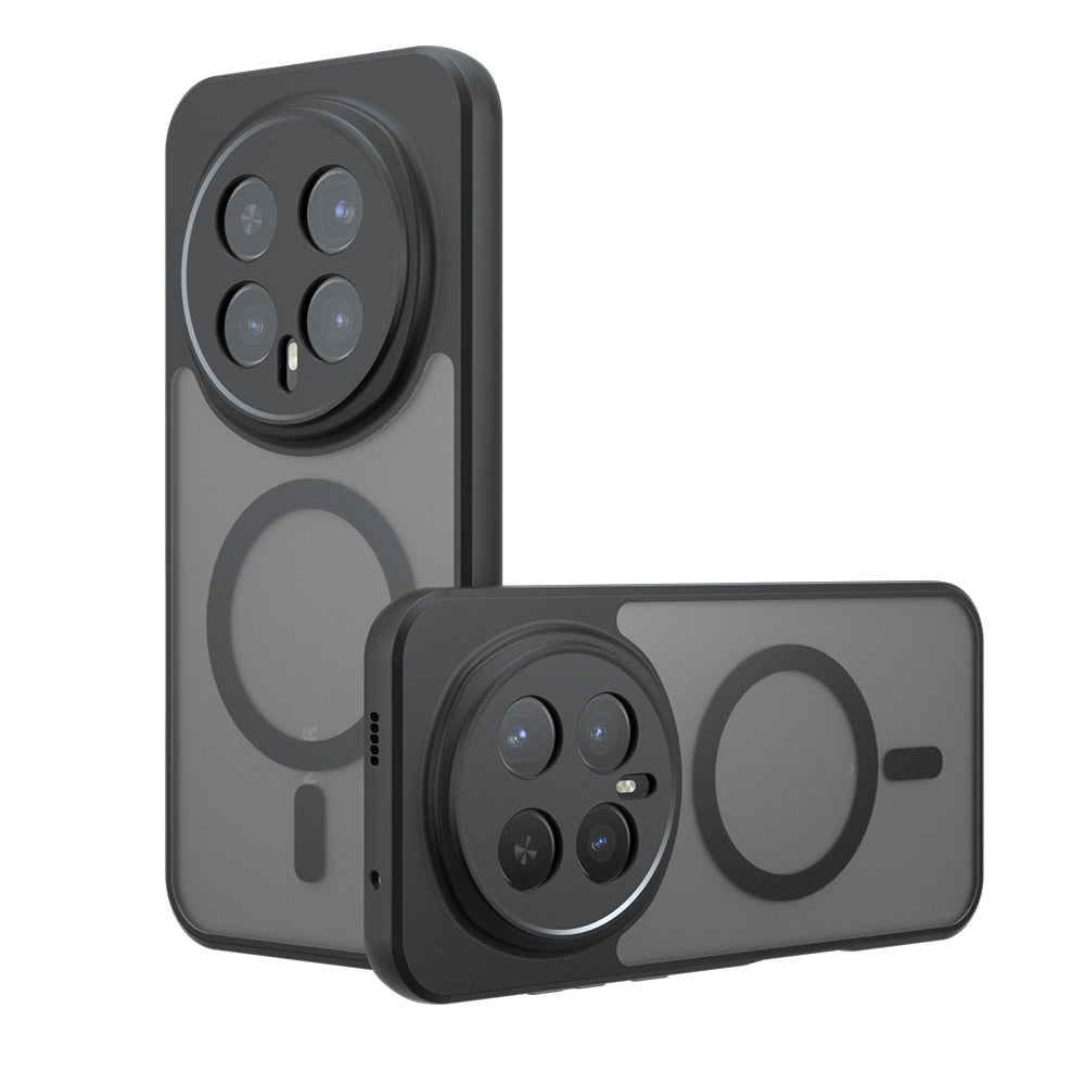 Funda MagSafe para Honor Magic8 Pro, Techsuit, PureFrost, Negra Satinada