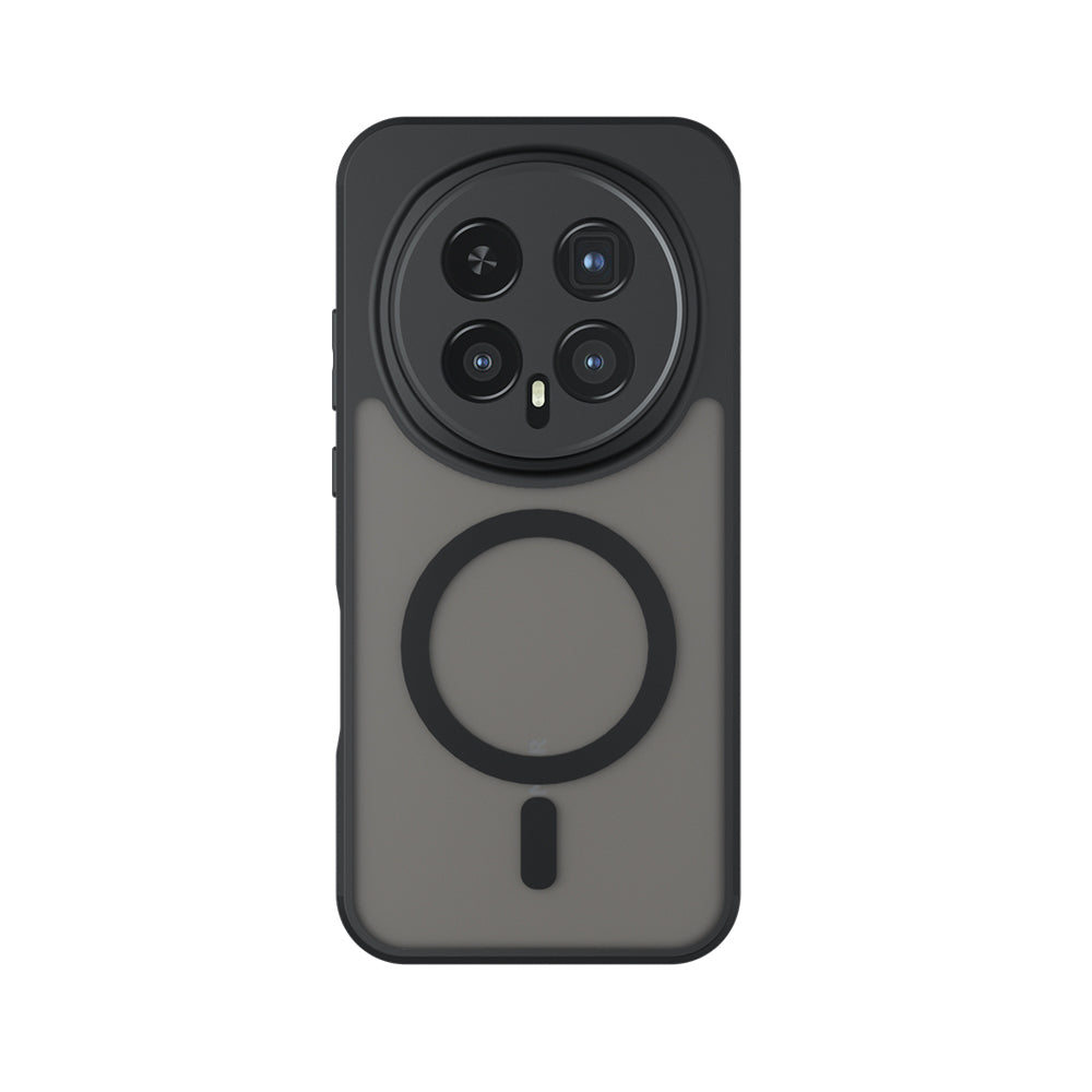 Funda MagSafe para Honor Magic8 Pro, Techsuit, PureFrost, Negra Satinada
