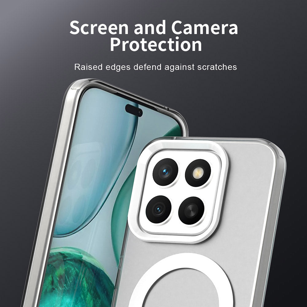 Funda MagSafe para Honor X8c, Techsuit, CandyCase, Blanca