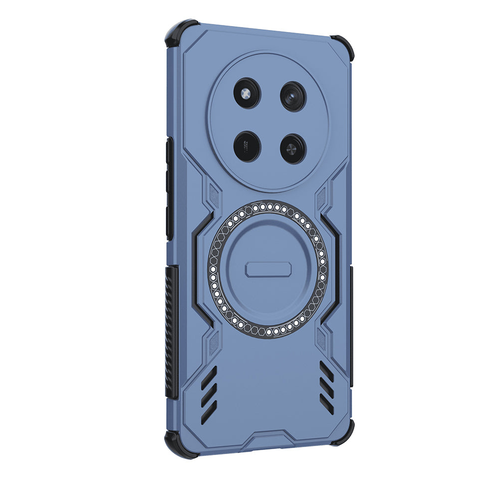 Funda MagSafe para Honor X9c / Magic7 Lite, Techsuit, ArmorMag, Azul