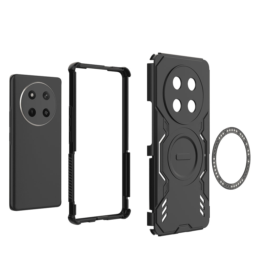 Funda MagSafe para Honor X9c / Magic7 Lite, Techsuit, ArmorMag, Azul