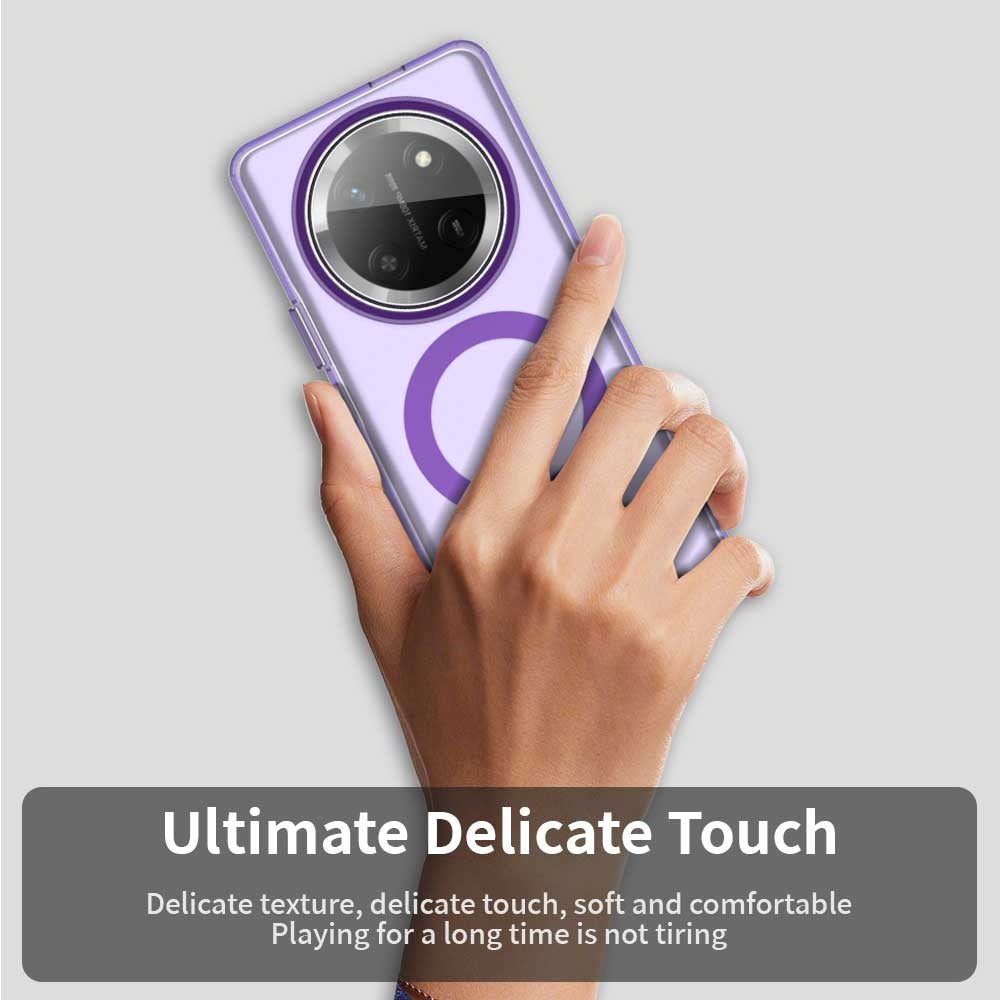 Funda MagSafe para Honor X9c / Magic7 Lite, Techsuit, CandyCase, Morado