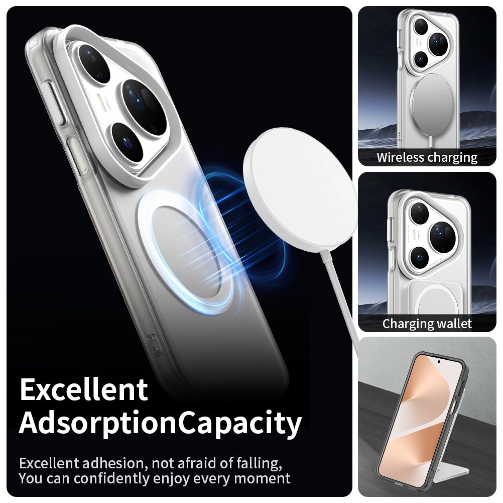 Funda MagSafe para Huawei Pura 80 Ultra, Techsuit, CandyCase, Blanca