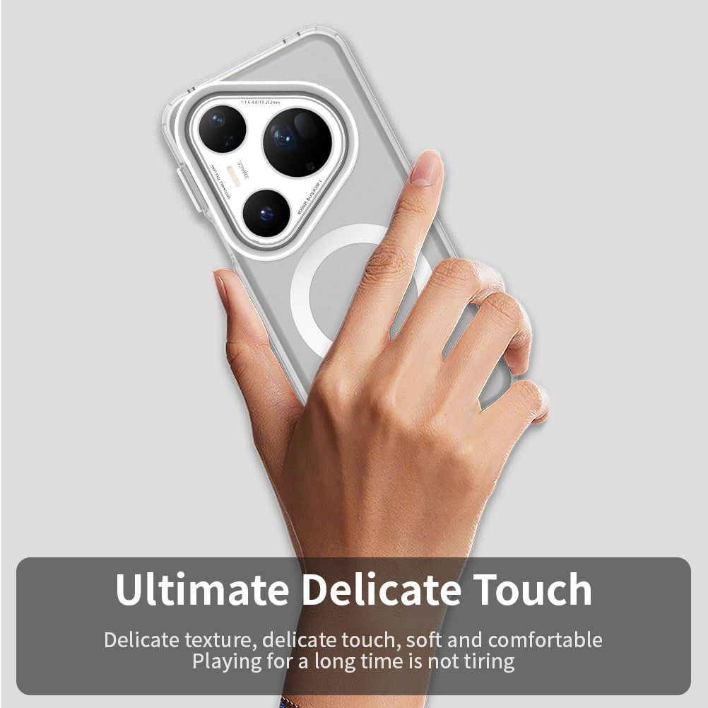 Funda MagSafe para Huawei Pura 80 Ultra, Techsuit, CandyCase, Blanca