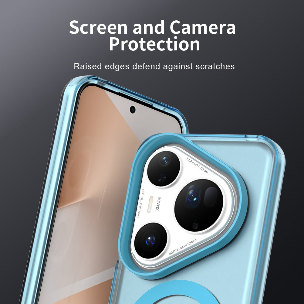 Funda MagSafe para Huawei Pura 80 Ultra, Techsuit, CandyCase, Azul