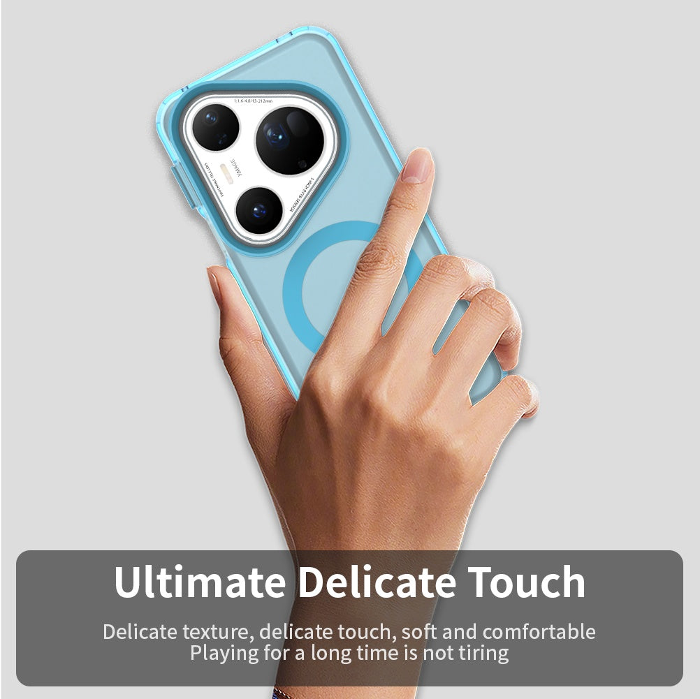 Funda MagSafe para Huawei Pura 80 Ultra, Techsuit, CandyCase, Azul