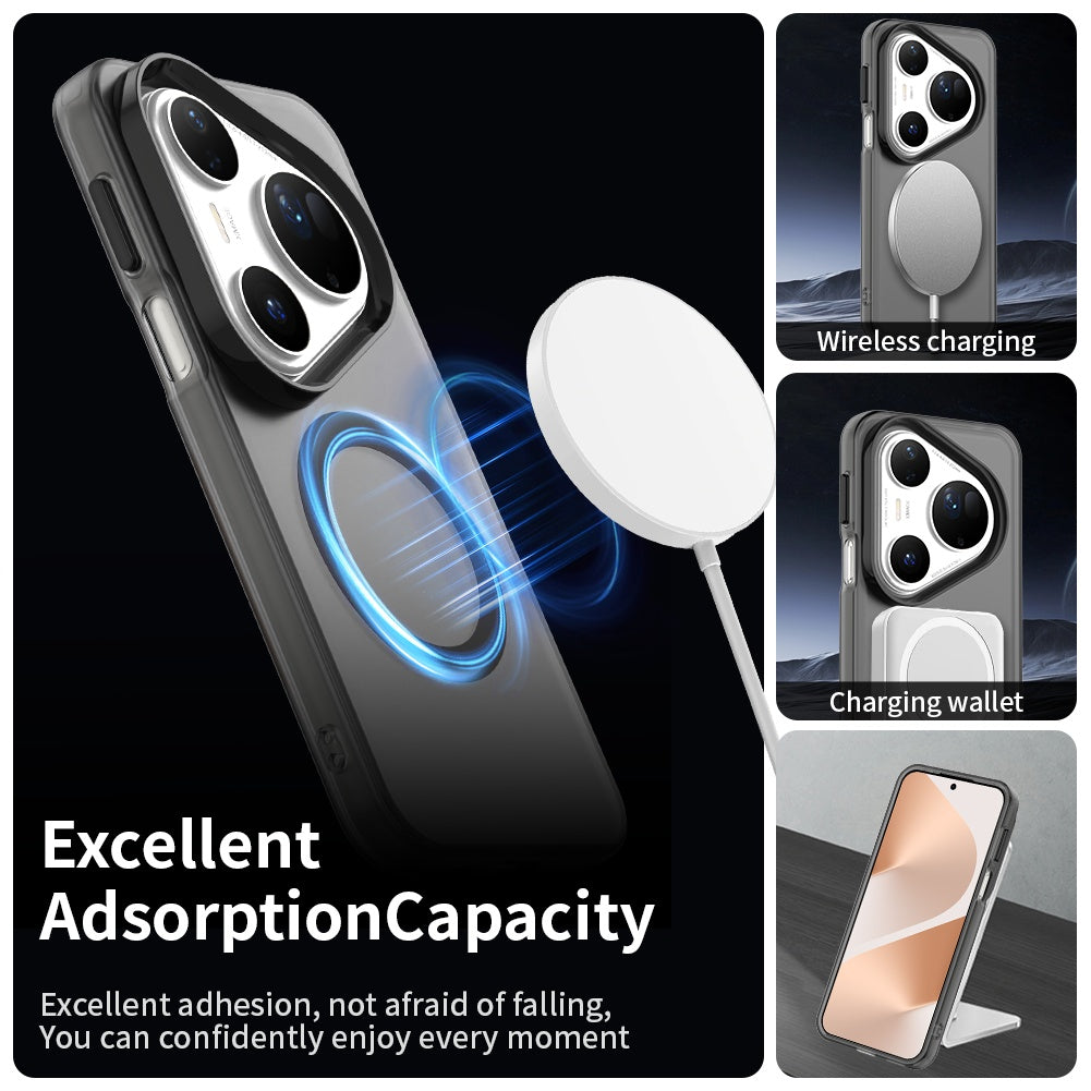 Funda MagSafe para Huawei Pura 80 Ultra, Techsuit, CandyCase, Negra