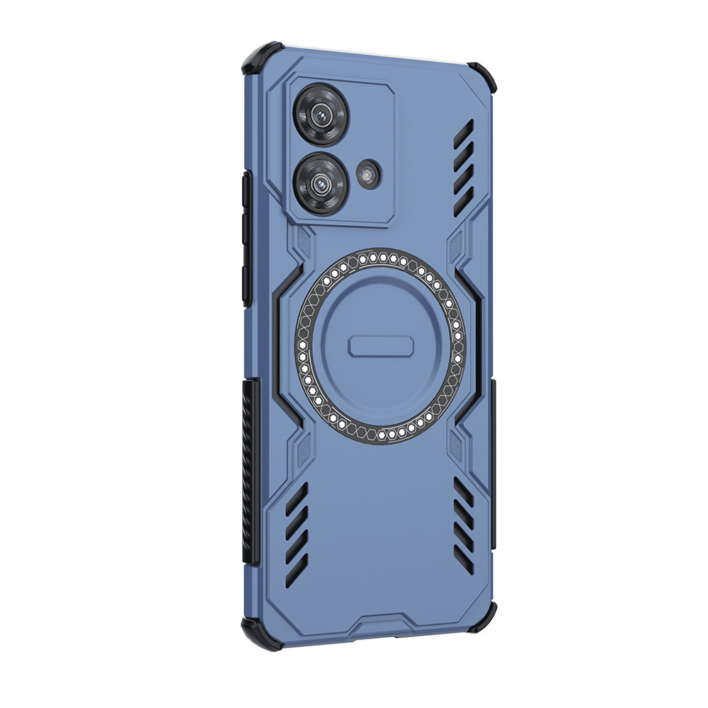 Funda MagSafe para Motorola Edge 40 Neo, Techsuit, ArmorMag, Azul