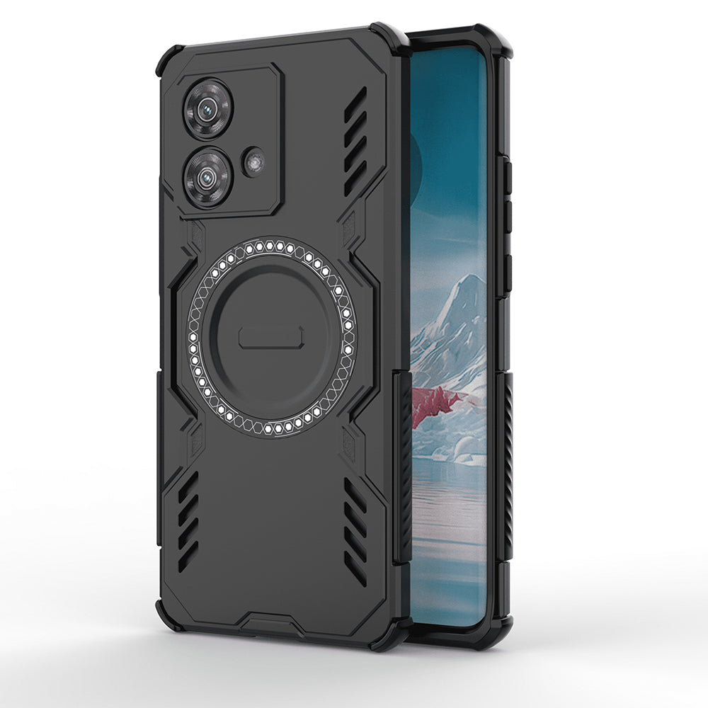 Funda MagSafe para Motorola Edge 40 Neo, Techsuit, ArmorMag, Negra