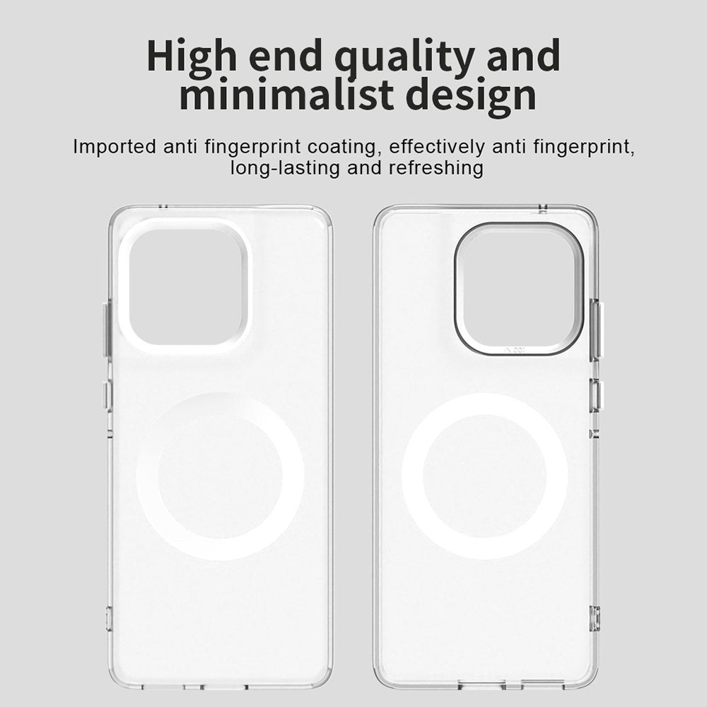 Funda MagSafe para Motorola Edge 60 Fusion / Edge 60, Techsuit, CandyCase, Blanca